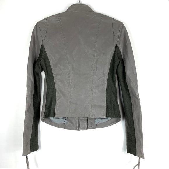 Free People Faux Leather Jacket - Picture 4 of 9